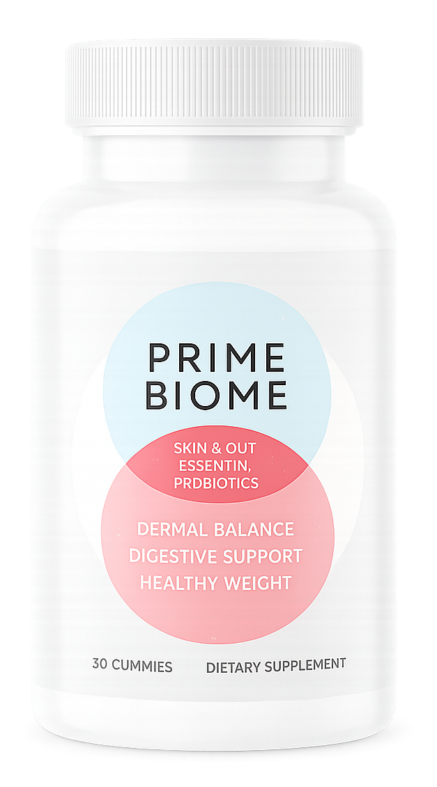 PrimeBiome bottle